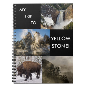 Min nationalpark Resa till Yellowstone Anteckningsbok
