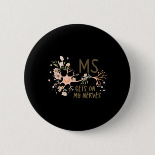 Min Nerves Många Sclerosis Awareness Flo Knapp