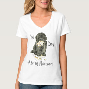 Min Newfoundland Ate Min hemläxa T-shirt