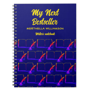 MIN NEXT BEST SELLER Author Manuscript-antecknings Anteckningsbok