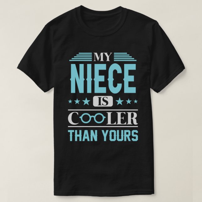 Min NIECE är färgare än dina T Shirt (Design framsida)