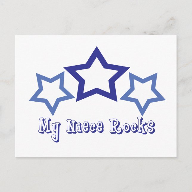 Min Niece Sten Vykort (Framsida)