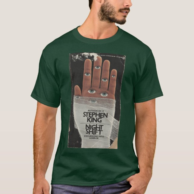 Min Night Shift Premium retro T Shirt (Framsida)