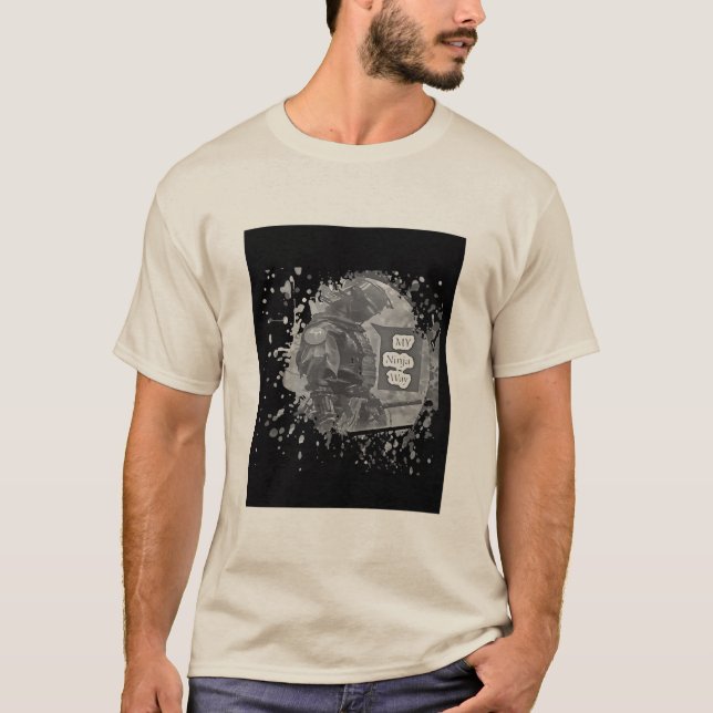 Min Ninja Way T Shirt (Framsida)