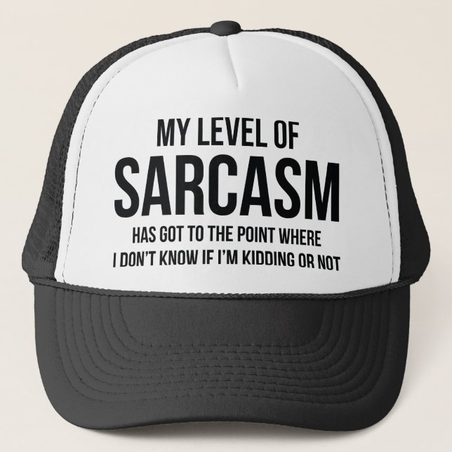 Min nivå av Sarcasm Keps (Framsida)