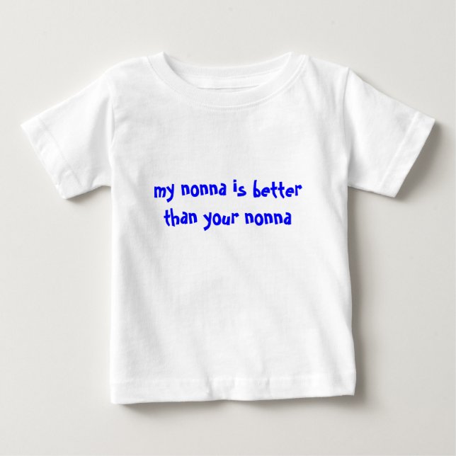 Min nna är bättre än din nna t-shirt (Framsida)