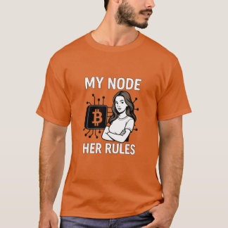 Min nod - Hennes Regler | Bitcoin Maximalist T-Shi T Shirt