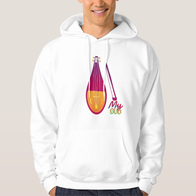 Min nod, musik hoodie (Framsida)