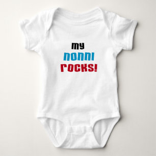 Min Nonni vaggar den begynna bodysuiten T Shirt