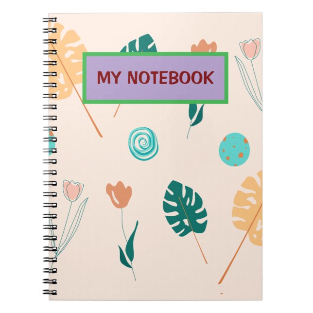 MIN NOTEBOOK ANTECKNINGSBOK (Framsidan)