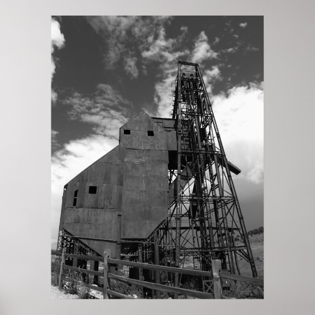 &Min nummer 2 B&W Poster (Framsidan)