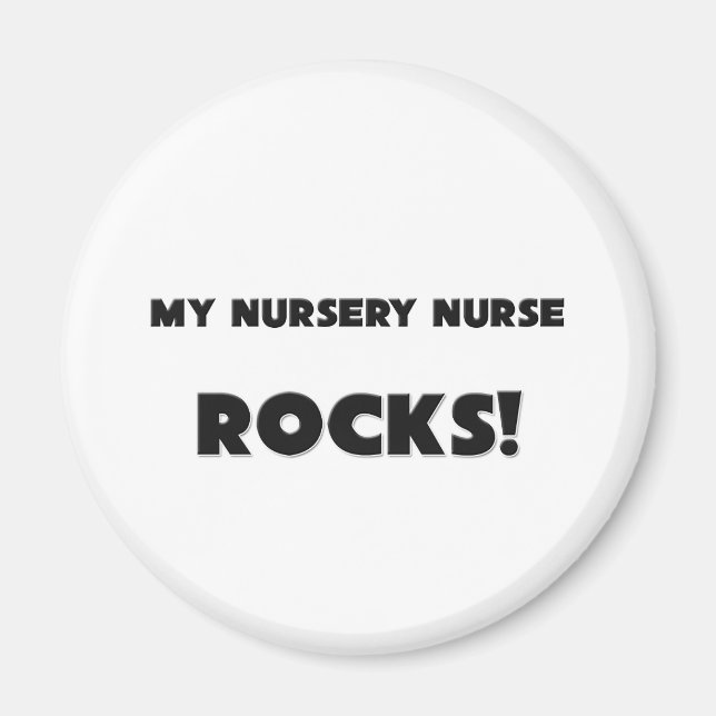 MIN Nursery Nurse STEN! Magnet (Framsidan)