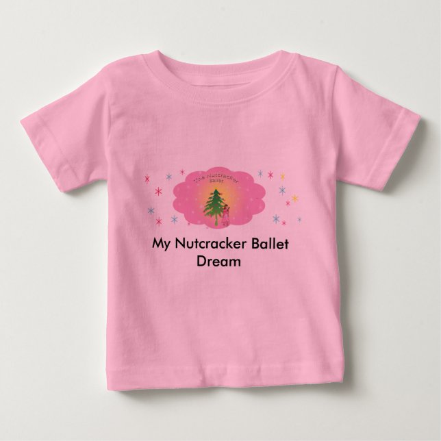 Min Nutcracker Ballet Småbarn longtärmade T. T-shirt (Framsida)