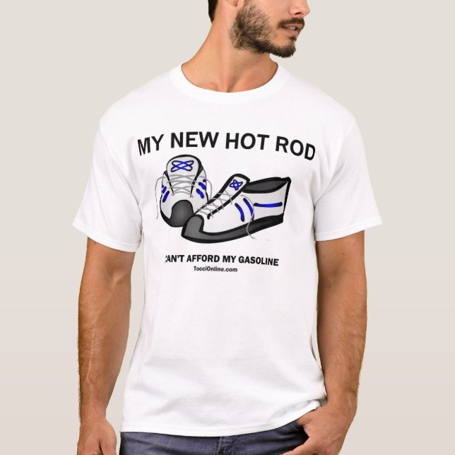 Min nya hot rod tee shirt (Framsida)