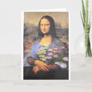 Min nya klänning - Mona Lisa i en Monet Kort