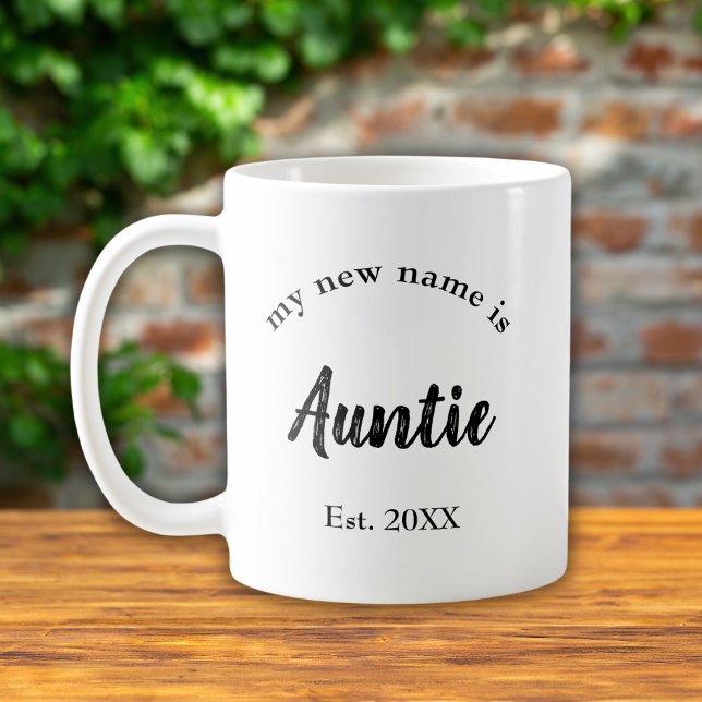 Min nya Namn är Auntie New Moster Coffee Mugg (Skapare uppladdad)