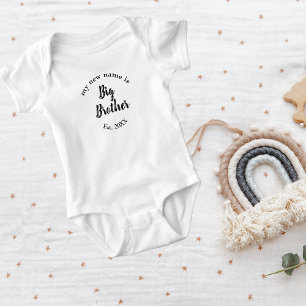 Min nya Namn är Big Brother New Big Brother Baby B T Shirt