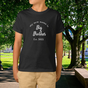 Min nya Namn är Big Brother New Big Brother Black T Shirt