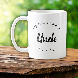 Min nya Namn är farbror New farbror Coffee Mugg