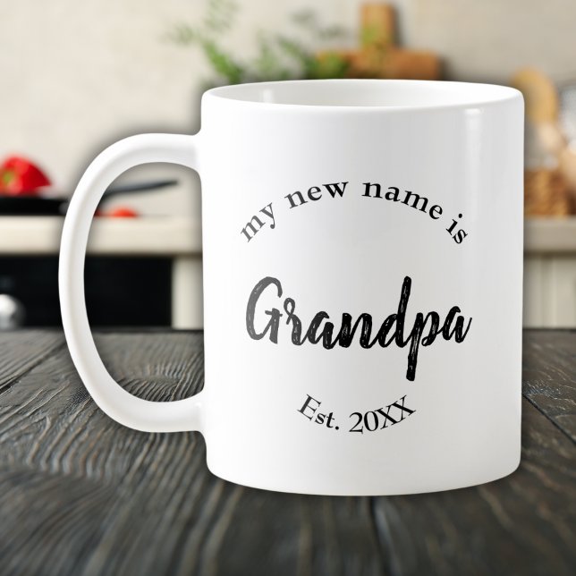 Min nya Namn är farfar Farfar... Kaffemugg (Skapare uppladdad)
