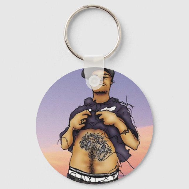 Min nya tattonyckelkedja nyckelring (Framsida)