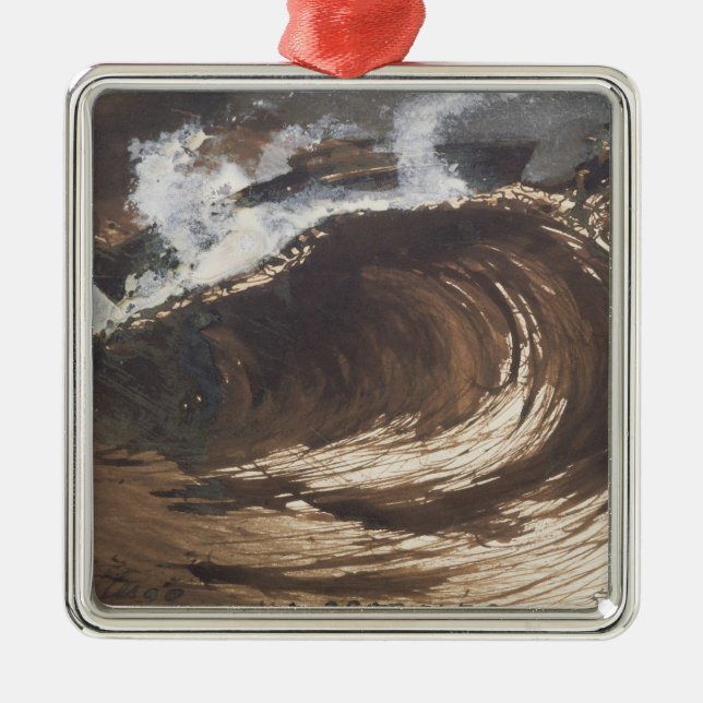 Min öde, 1857 julgransprydnad metall (Framsidan)