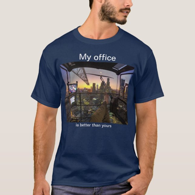 Min Office-tröja T Shirt (Framsida)