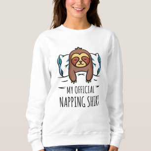Min officiell blöjar skjortan med sovande Sloth T Shirt