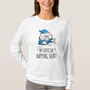 Min officiell blöjor med sovande Hund T Shirt