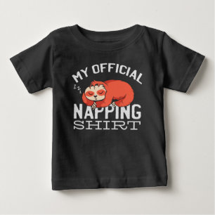 Min officiell blöjskjorta - Lazy sov Sloth T Shirt