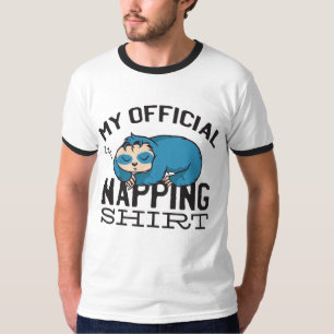 Min officiell blöjskjorta - Lazy sov Sloth T Shirt