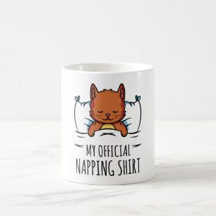 Min officiell blöjskjorta med sovkupa kaffemugg