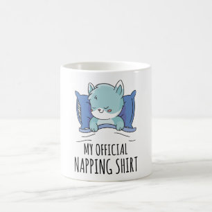 Min officiell blöjskjorta med sovkupa kaffemugg