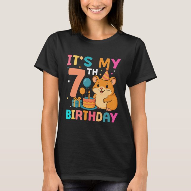 Min Officiell Sleeping Hamster | Funny Cute T Shirt (Framsida)