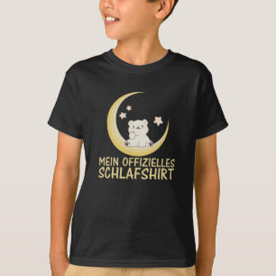 Min Officiell Strömsparläge Polar Bear Asov Måne T Shirt