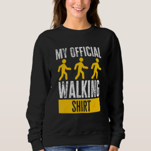 Min Officiell Walking Hund Walking Trekking Hiking T Shirt