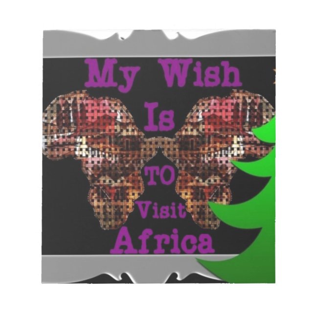 Min önskan anteckningsblock (Framsida)