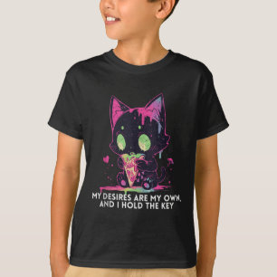 Min önskan är min egen och jag håller i Nyckel. T Shirt