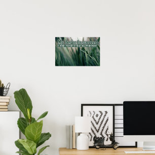 "Min önskan att lyckas" Motiveringsbekräftelse Poster
