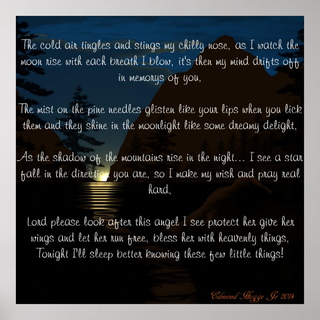 Min önskan poster (Framsidan)