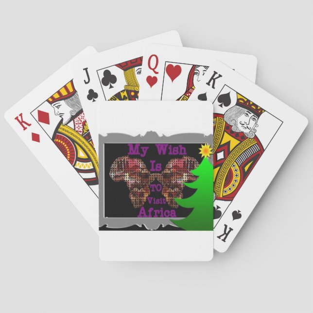 Min önskan spelkort (Baksidan)