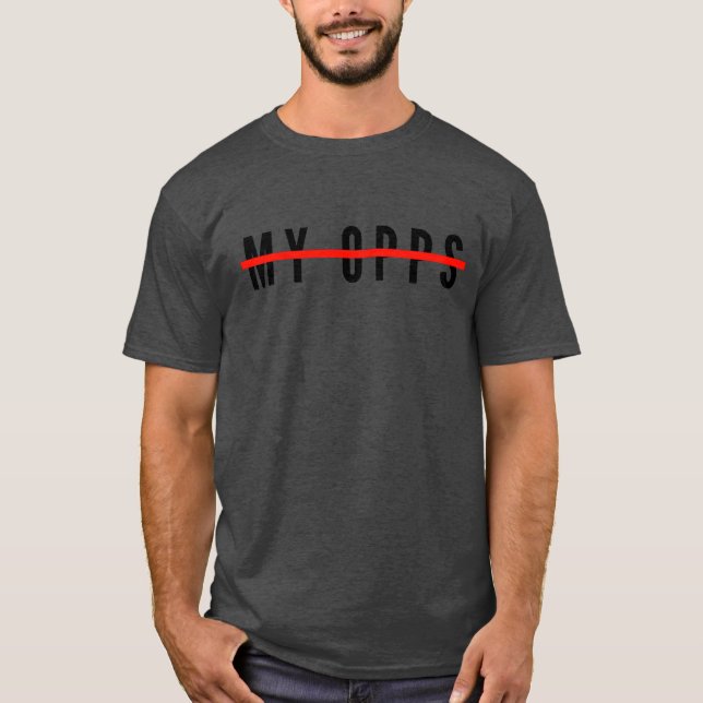 Min Opps-familj T Shirt (Framsida)