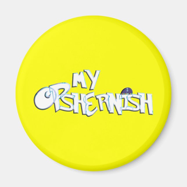 Min opshernish magnet (Framsidan)