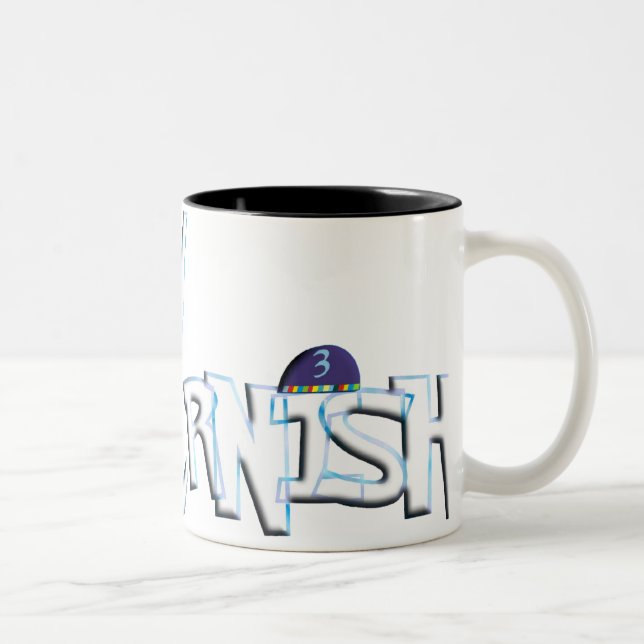 Min opshernish Två-Tonad mugg (Höger)