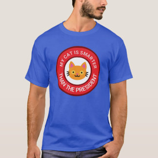 Min Orange Cat är smartare än talmannen T Shirt