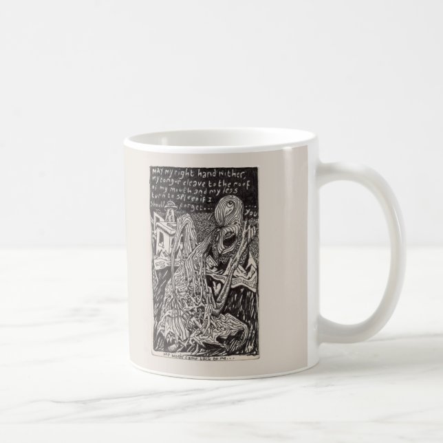 Min ord kom tillbaka till mig... kaffemugg (Höger)