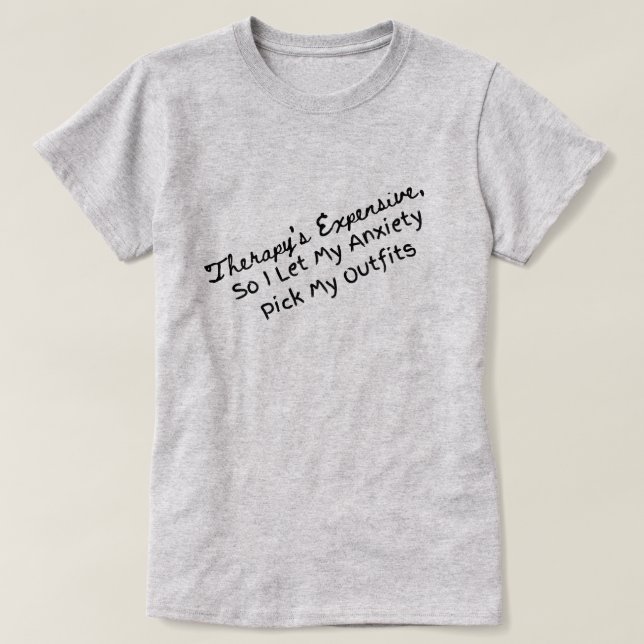 Min oro plockor mina konfektioner t shirt (Design framsida)