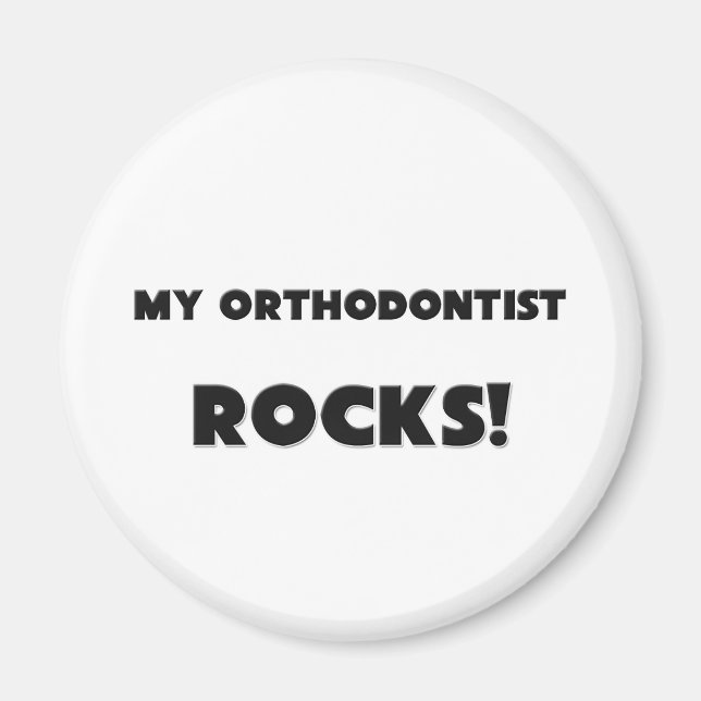 MIN Orthodontist STEN! Magnet (Framsidan)