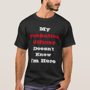 Min övervakare Funny T-Shirt