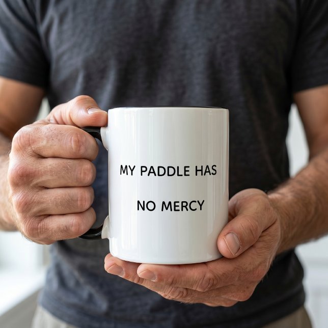 Min paddel har ingen barmhärtighet Pickleball-mugg Mugg (Skapare uppladdad)